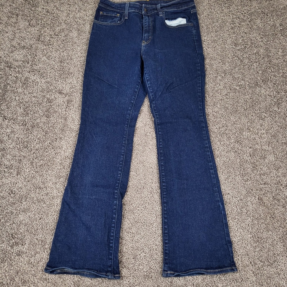 Levi's 315 Shaping Bootcut Women 31x32‎ Fits 31x31 Blue Dark Wash Denim Jeans